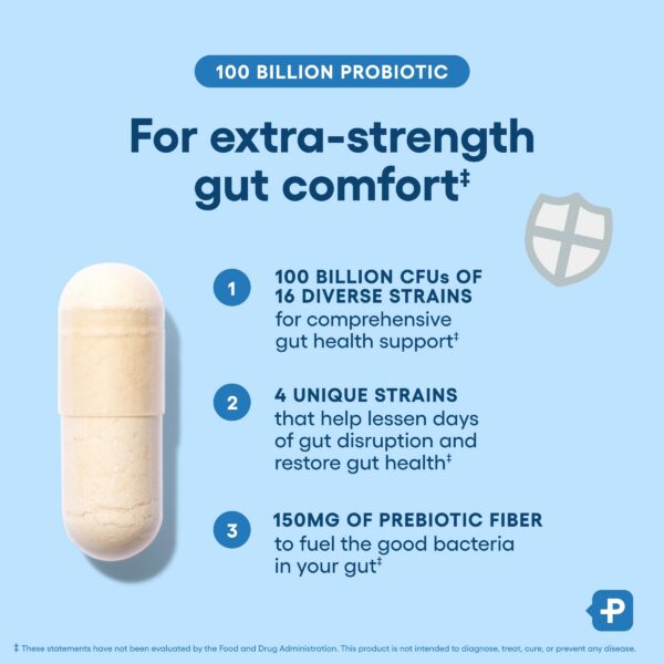 Probiótico fabricado en EE.UU con estrictos controles de calidad