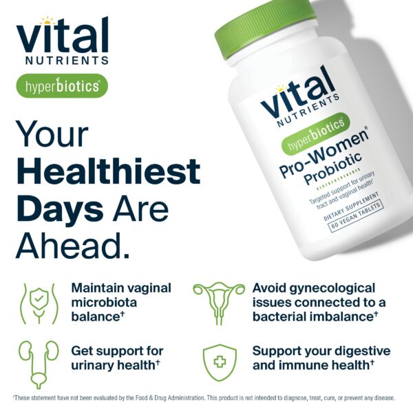 Probióticos femeninos Hyperbiotics 6 cepas específicas
