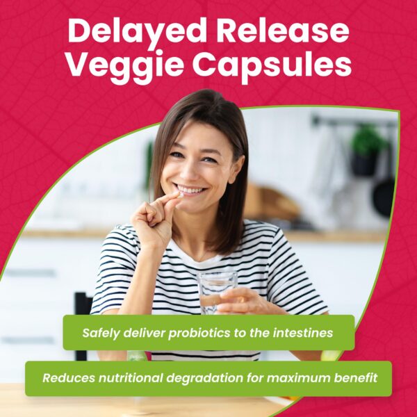 Probióticos Mega-Strain fabricado en USA libre de alérgenos