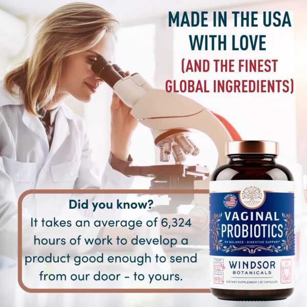 Probióticos vaginales sin gluten Windsor Botanicals