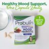 Caja y frasco de Probulin Mood Probiotics