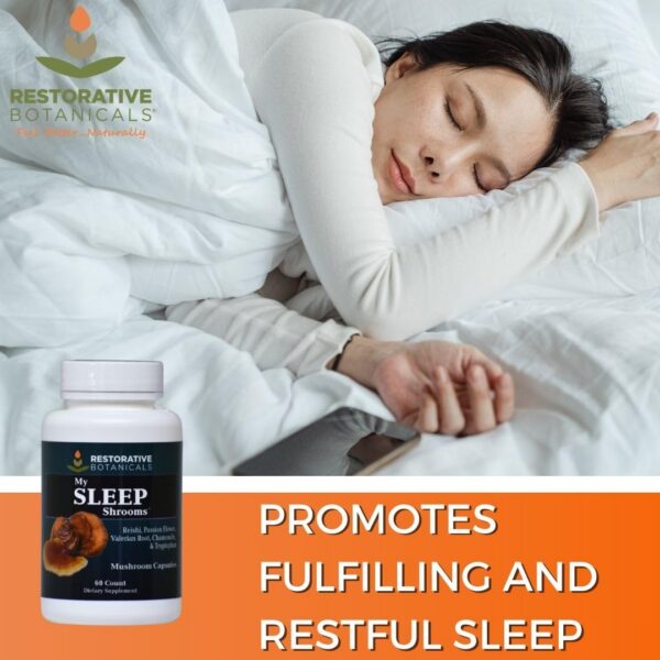 Producción natural de melatonina con My Sleep Shrooms