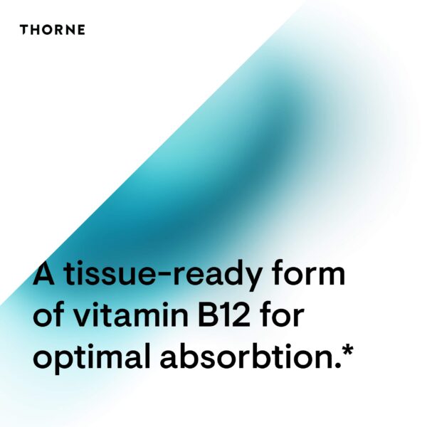 Producto certificado Thorne Vitamina B12 metilcobalamina