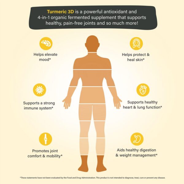 producto cúrcuma curcumina Organixx para salud articular