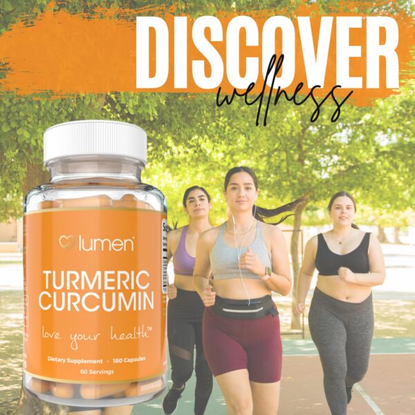 Producto cúrcuma y curcumina con pimienta negra Lumen Naturals