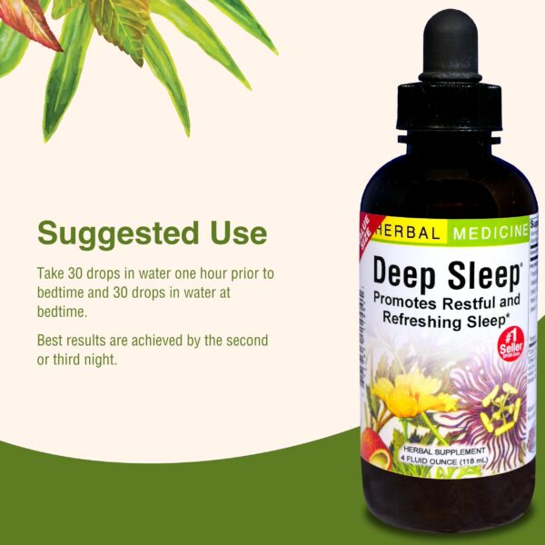 Producto Deep Sleep extracto herbal natural liquid