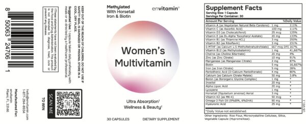 Visualización de ambos productos envitamin