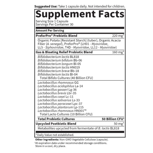 Producto Garden of Life Dr Formulated para bienestar digestivo