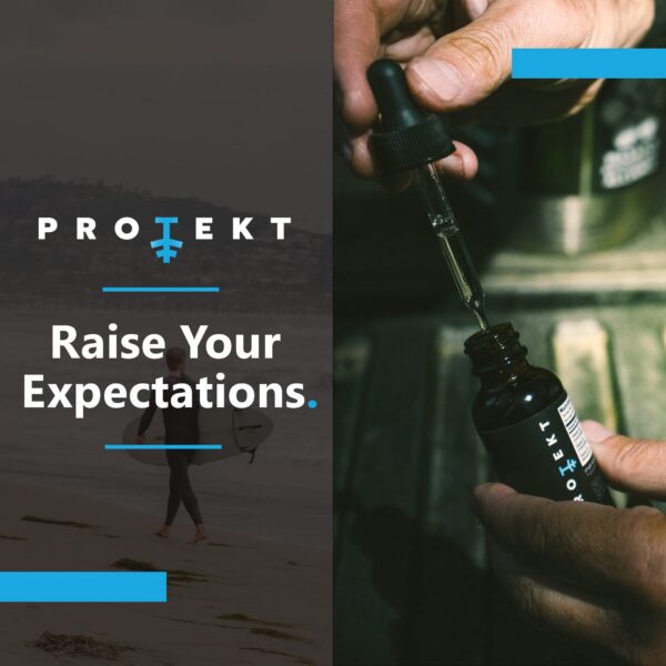 Version 1.0.0 Producto líquido PROTEKT vitamina D3 K2 B12 sabor natural a bayas