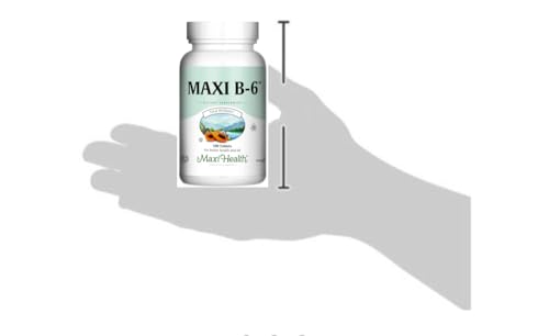 Producto maxi health vitaminas B-6 100 mg kosher y sin gluten