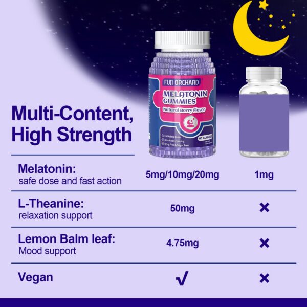 producto melatonina fuji orchard para adultos descanso