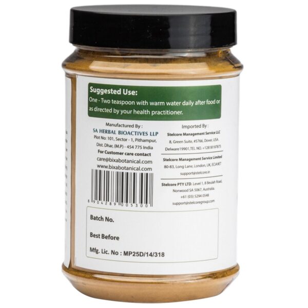 Producto natural ayurvédico polvo Haritaki sin gluten