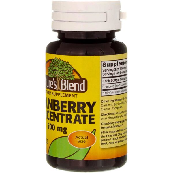 Botella Nature's Blend arándano concentrado 500mg