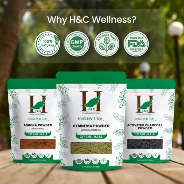 Version 1.0.0 Producto natural H&C Polvo de Gymnema para salud
