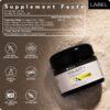 Producto natural resina Shilajit Blisque con certificación cGMP