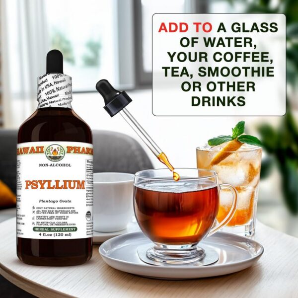 Version 1.0.0 Producto orgánico psyllium sin alcohol lab probado