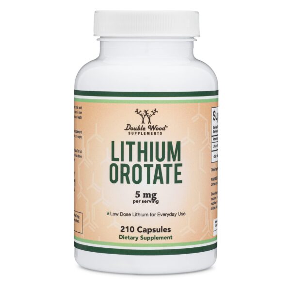 Producto Orotato de Litio Double Wood testado calidad