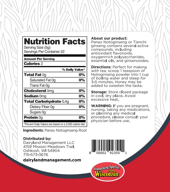 Producto premium Panax Notoginseng polvo para bienestar