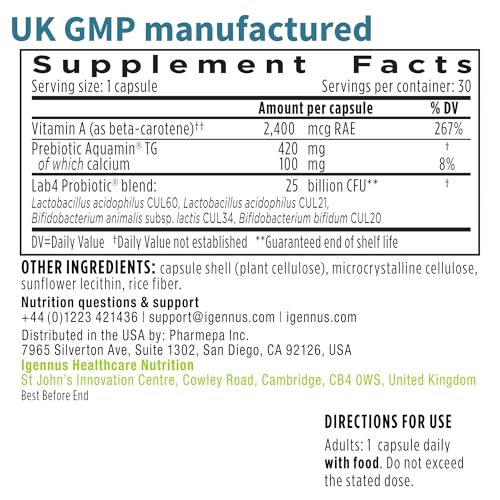 Producto probióticos Igennus seis frascos paquete