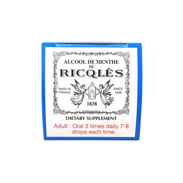 Ricqles aceite de menta frascos soporte digestivo y confort