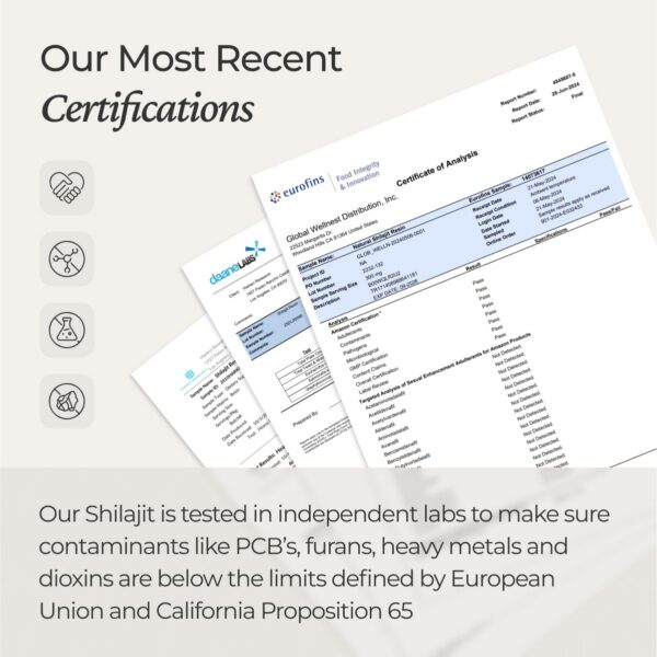 Producto Shilajit Natural autenticidad garantizada montañas Altai