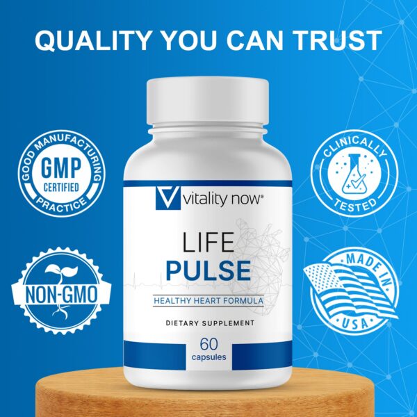 Producto Vitality Now para función cardiovascular saludable