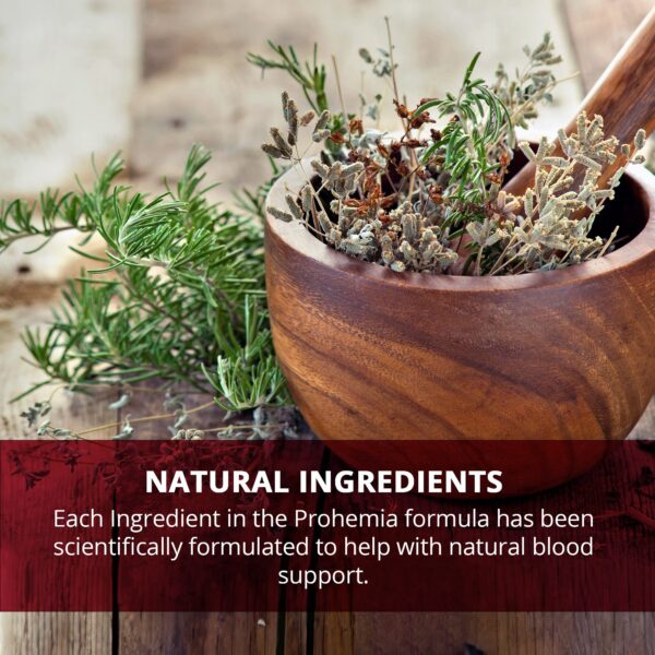 60 píldoras en el empaque Prohemia