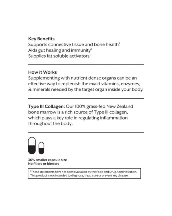 Frasco con envase de 180 cápsulas