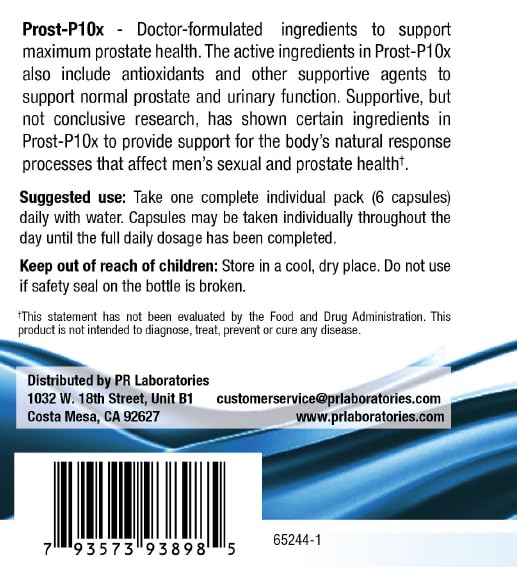 Prost-P10x suplemento de salud prostática recomendado