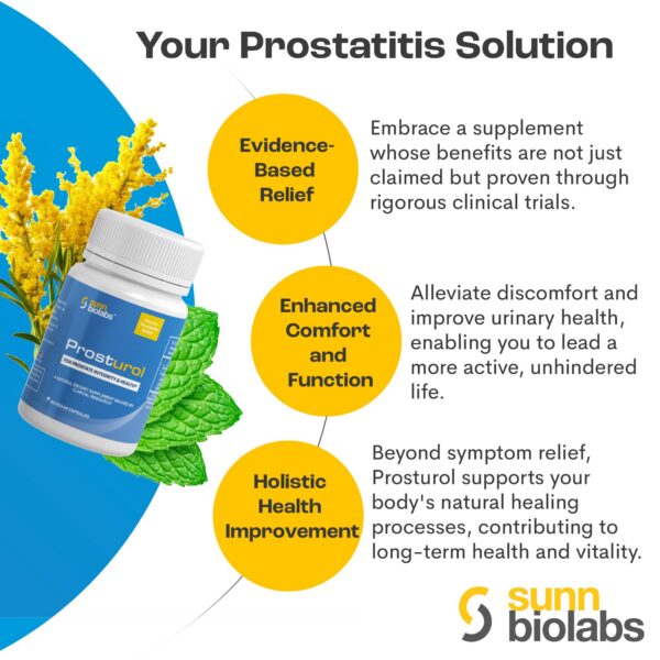 Prosturol con enzimas y antioxidantes para salud prostática