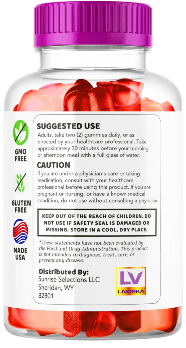 Proton Keto Gummies para adelgazar con vinagre de manzana natural