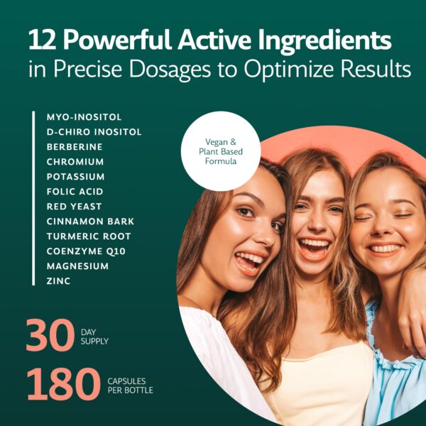 Version 1.0.0 PROVATION LIFE inositol vegano con ingredientes naturales para mujer