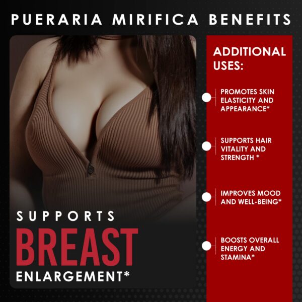 Pueraria Mirifica para Equilibrio Hormonal