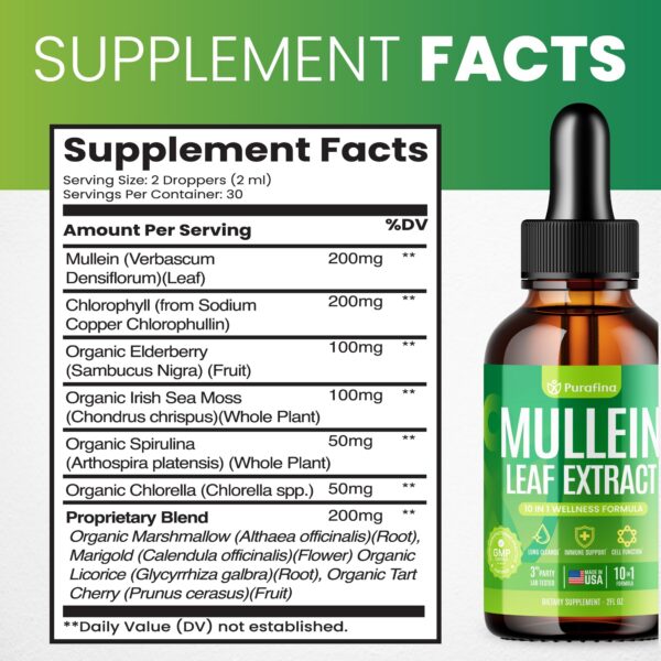 Version 1.0.0 Lado trasero gotas Mullein Purafina
