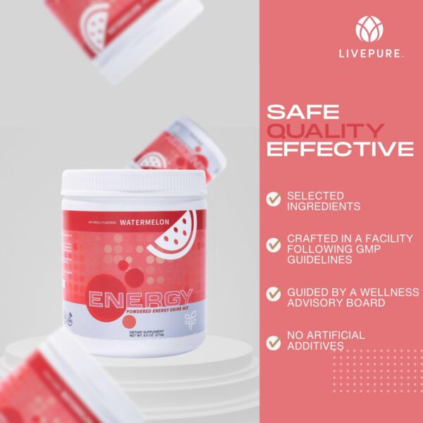 PURE Energy mezcla natural con aminoácidos y minerales