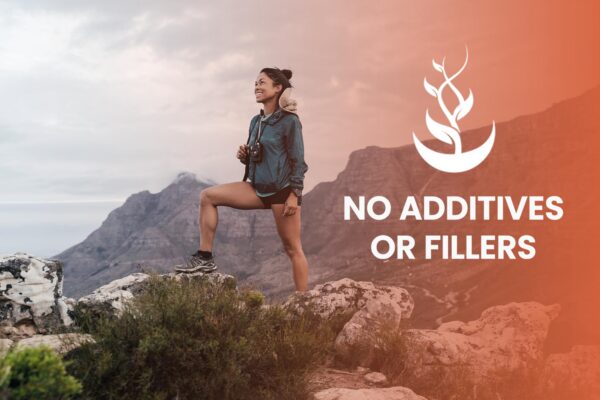 Cápsulas en frasco transparente