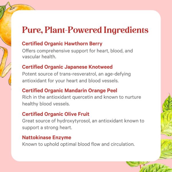 Version 1.0.0 PURE SYNERGY protección corazón cápsulas orgánicas