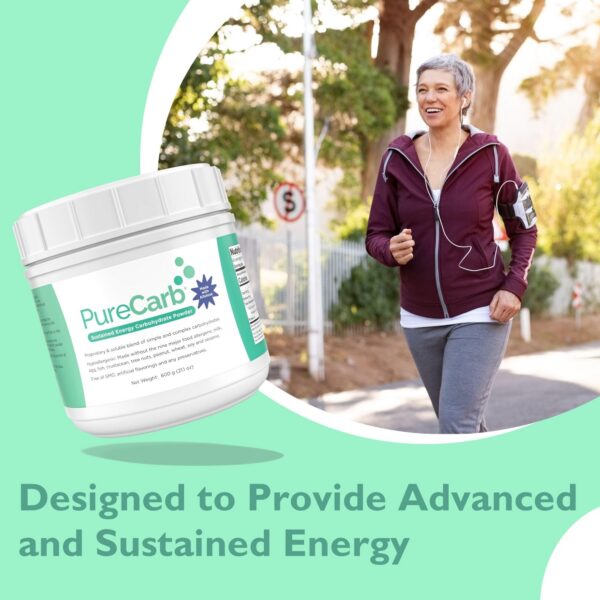 PureCarb Solace Nutrition sin conservadores y sin gluten