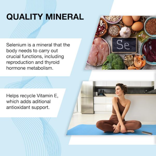 Version 1.0.0 Tabletas vegetarianas Puregen Selenium dentro del frasco