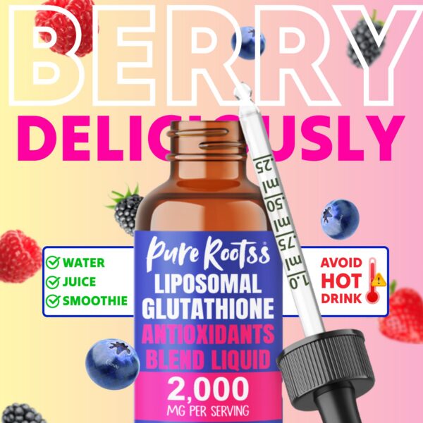 PureRootss liposomal glutathione liquido ingredientes