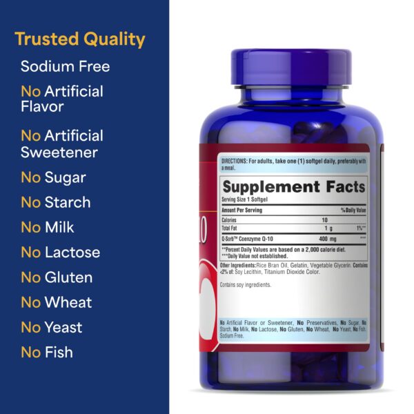 Version 1.0.0 Cápsulas blandas de CoQ10 dentro del frasco