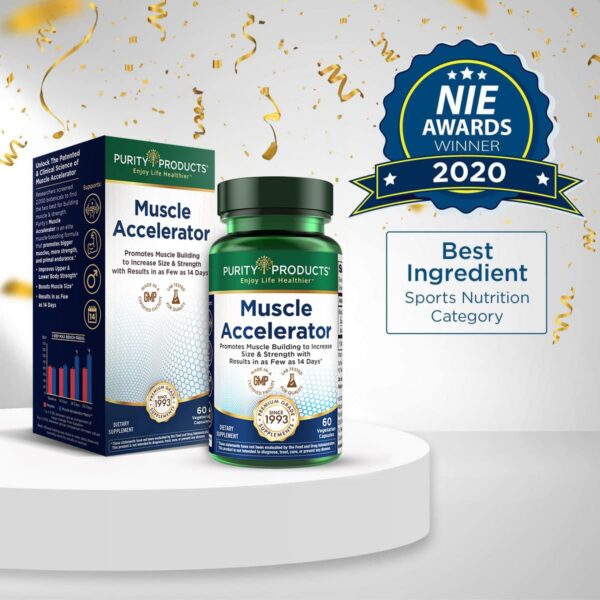 Frasco de Purity Muscle Accelerator