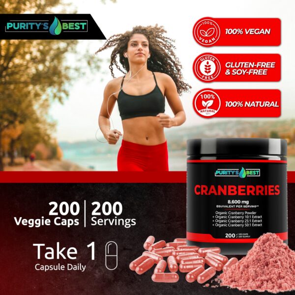 Cápsulas vegetarianas de Purity’s Best arándano orgánico