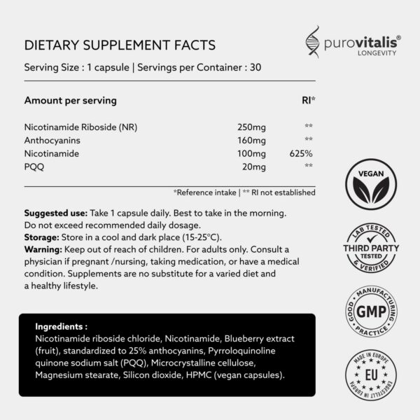 Etiqueta de ingredientes visible en frasco