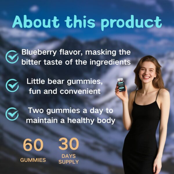 Frasco de gomitas 60 unidades