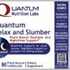 Quantum Relax & Slumber suplemento con ingredientes naturales para sueño