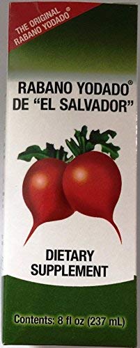 Version 1.0.0 Rábano yodado El Salvador 8 oz líquido energia y antioxidantes