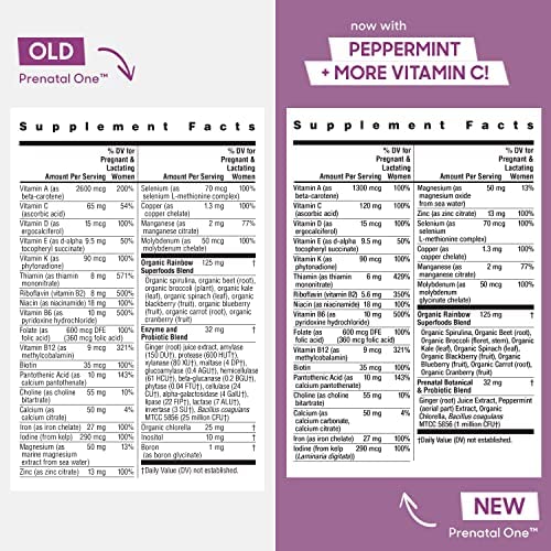 Rainbow Light multivitamínico prenatal presentación 60 tabletas