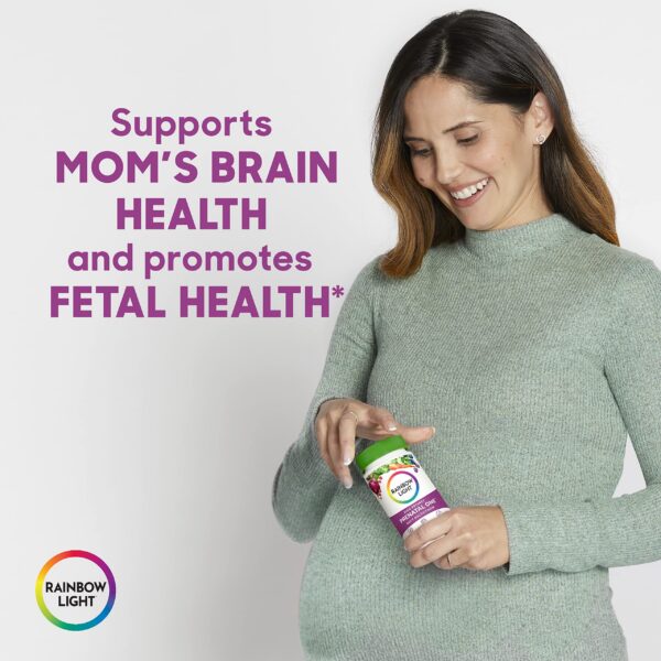 Rainbow Light suplemento prenatal vegano alta potencia verde