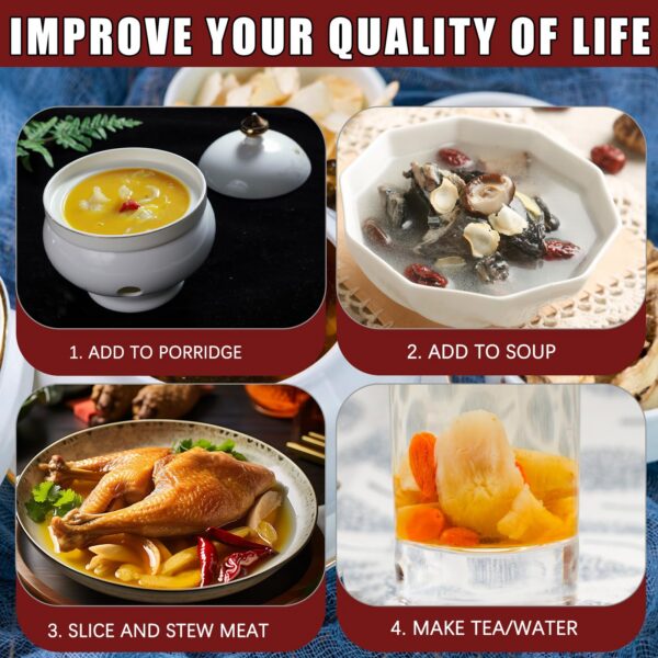 Raíz de ginseng natural alta calidad excelente textura